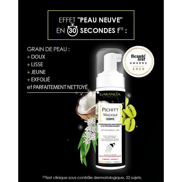 PSCHITT MAGIQUE CORPS Micropeeling sans grain ni acide de fruit - 200 ml