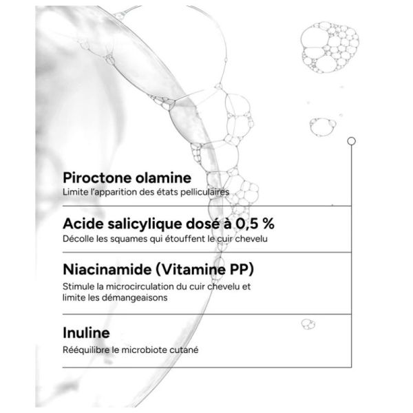 Novophane K Shampooing - Pellicules sévères - 125 ml