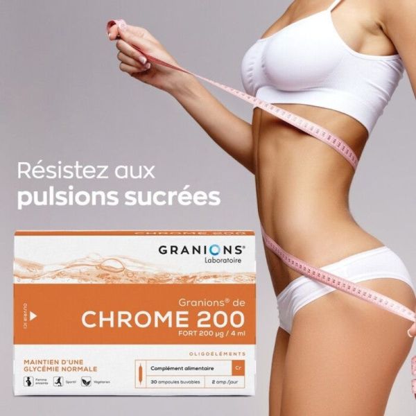Chrome 200 Fort - 30 Ampoules