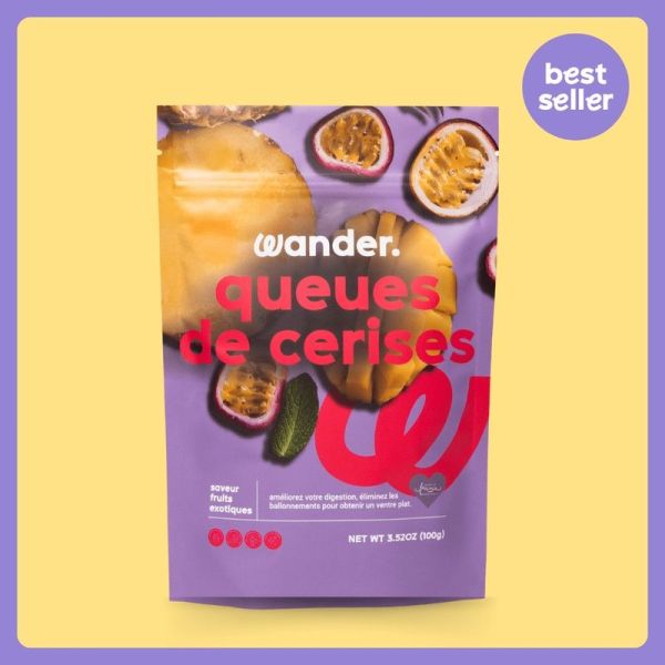wander queues de cerises - Fruits Exotiques - 1 sachet