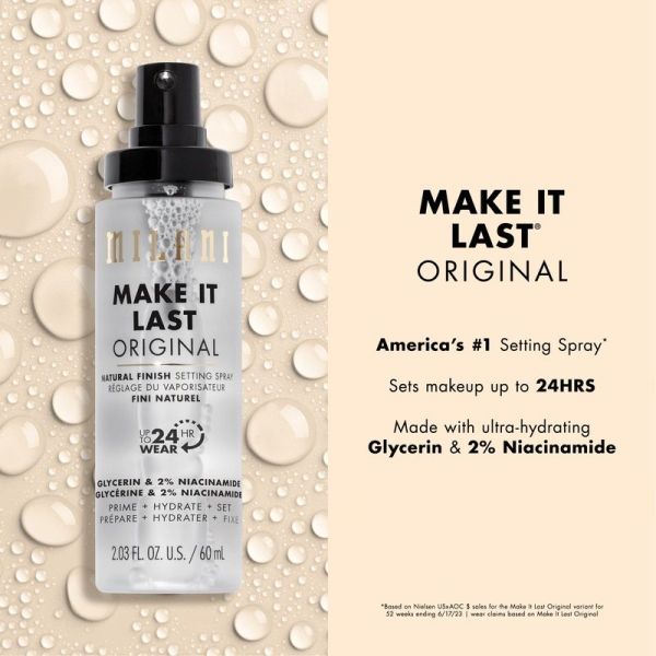 Setting Spray & Powder Make It Last Original - Natural Finish Setting Spray