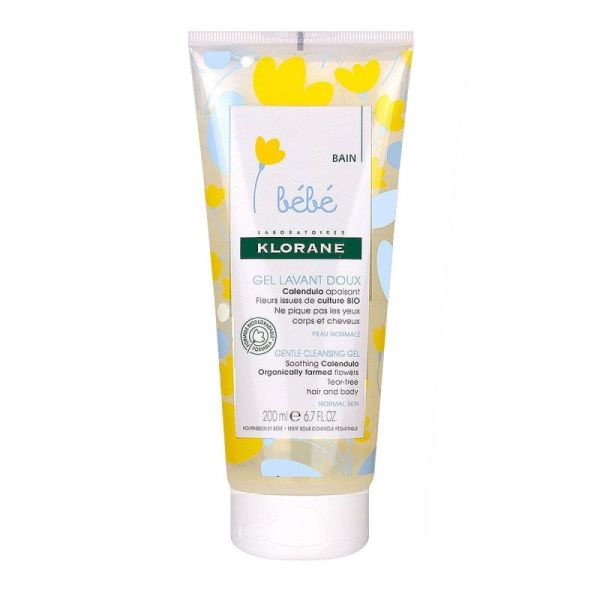 Klorane Bébé Gel Lavant Doux - 200ml