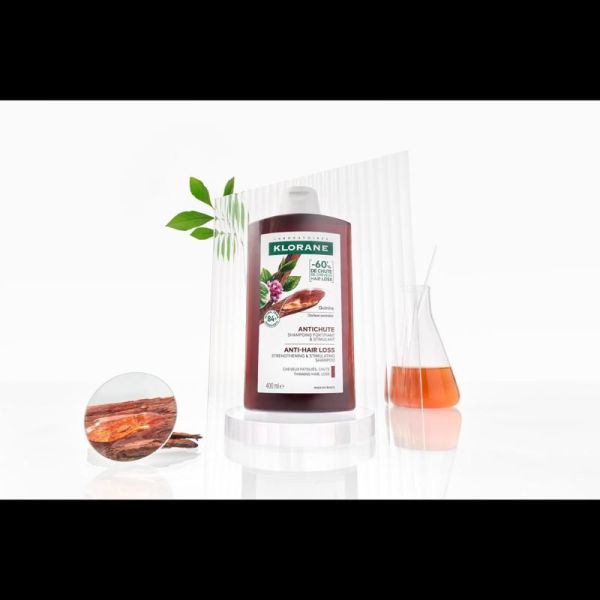 Quinine ANTICHUTE Shampoing fortifiant et stimulant - 400ml