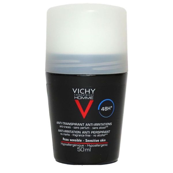 VICHY HOMME Déodorant Anti-transpirant 48H - 50ml