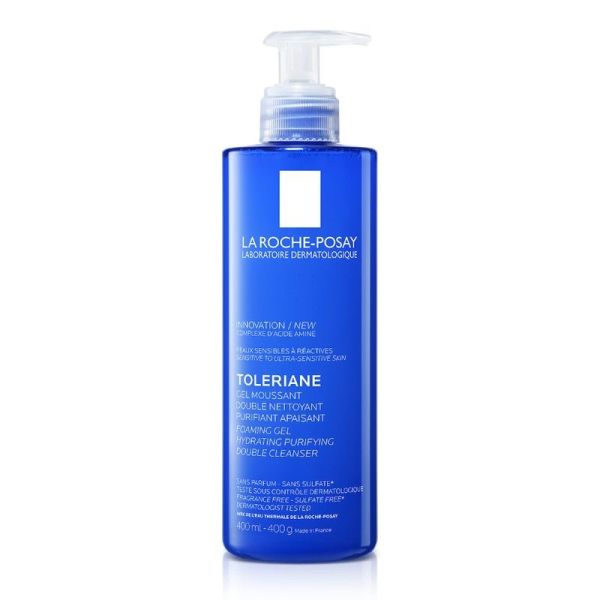 Toleriane Gel Moussant Nettoyant Purifiant Apaisant - 400ml