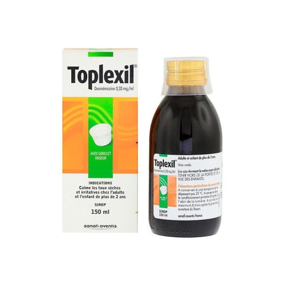 TOPLEXIL 0,33 mg/ml, sirop - 150ml