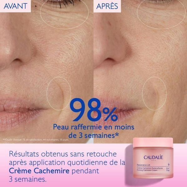 Resveratrol-lift Crème Cachemire Redensifiante au Collagène Vegan et Resvératrol - 50mL
