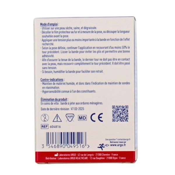Strapping Bande - 2,5 m x 3 cm, 2,5 m x 6 cm, 2,5 m x 8 cm, 2,5 m x 10 cm