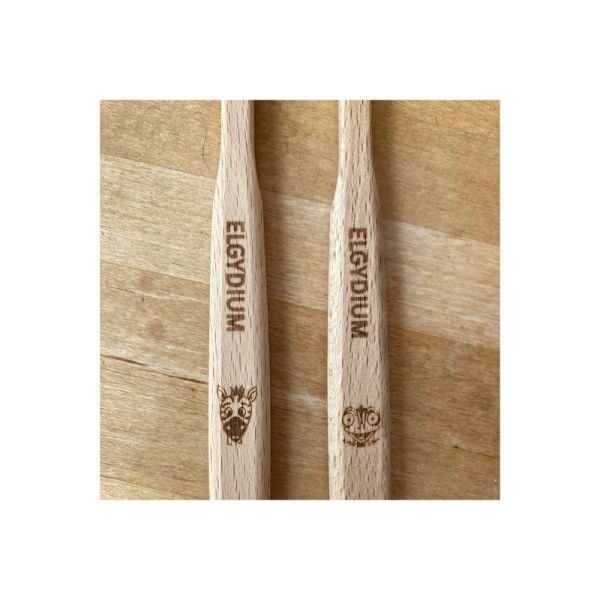 Éco-conçue KIDS brosse à dents enfant en bois