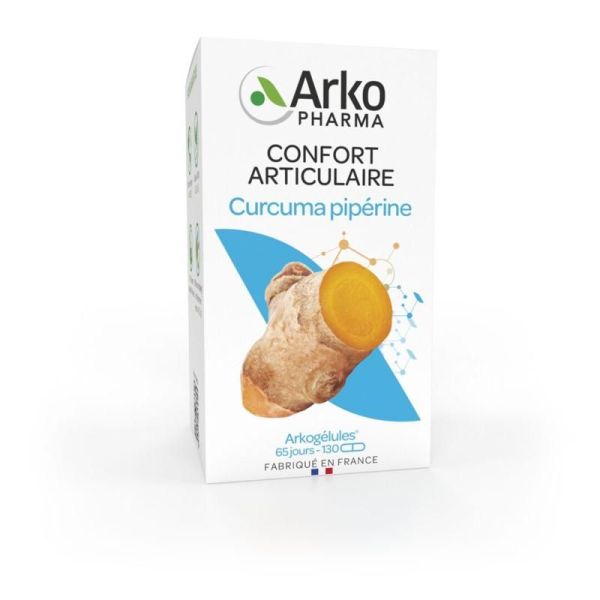 Arkogélules Curcuma Pipérine - 40 gélules