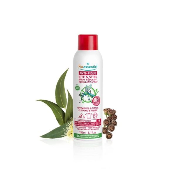 Anti-pique Spray Répulsif Vêtements & Tissus - 150 ml