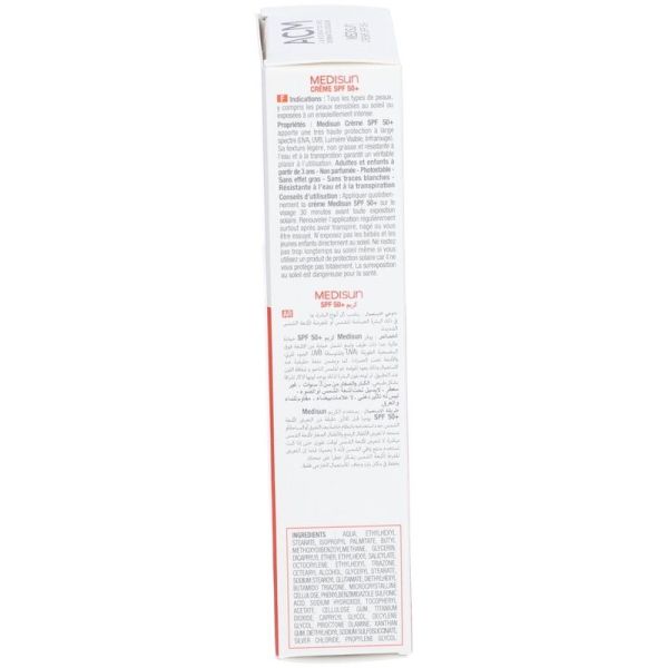 Crème solaire Medisun SPF50+ - 40ml