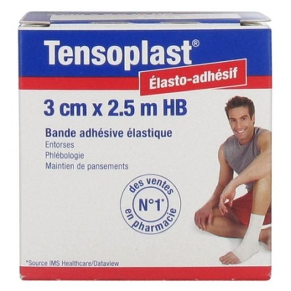 Tensoplast Bande adhésive élastique - 2,5m
