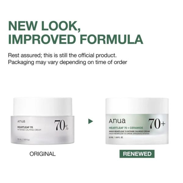 Anua Heartleaf 70% Intense Creme Apaisante 50Ml