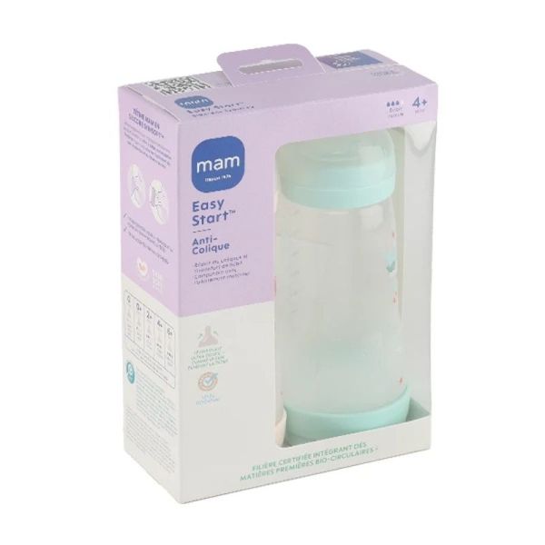 Easy Start - 2 biberons de 320 ml, 4 mois et +, débit 3