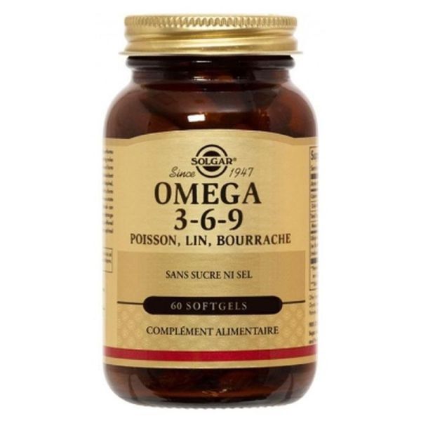 Oméga 3-6-9 Capsules - 60