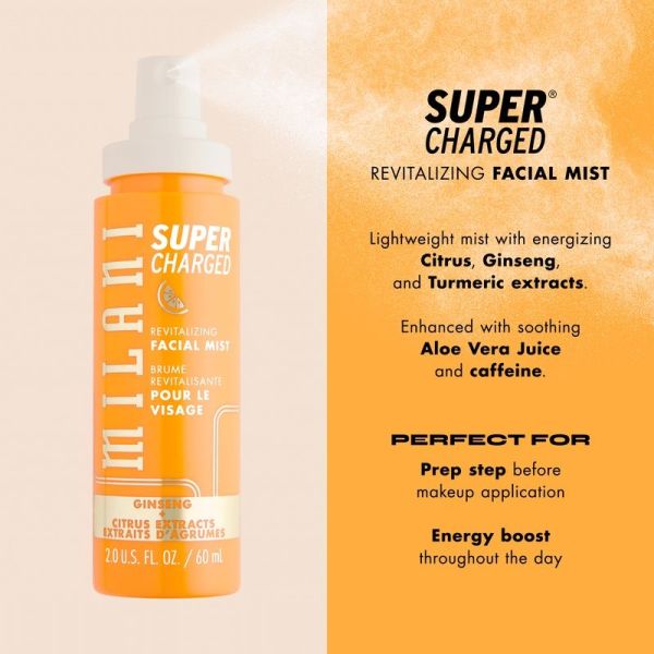 Setting Spray & Powder Supercharged Revitalizing Facial Mist