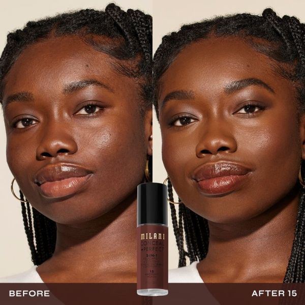 Foundation Conceal + Perfect 2-In-1 Foundation + Concealer - 15 Mahogany