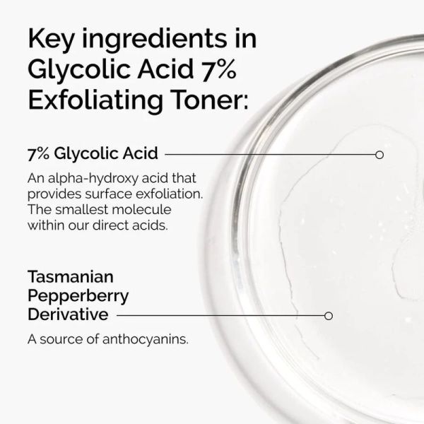 Tonique Exfoliant à l'Acide Glycolique 7% - 240 ml