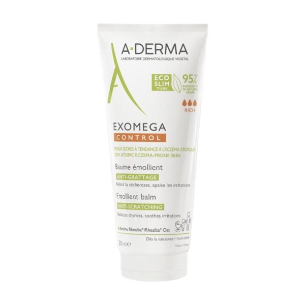 EXOMEGA CONTROL Baume émollient anti-démangeaisons - 200ml