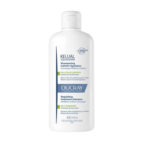 KELUAL SQUANORM Shampooing traitant régulateur - 400ml