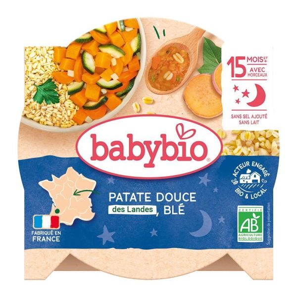 Menus Du Soir Patate Douce des Landes Blé - 260g