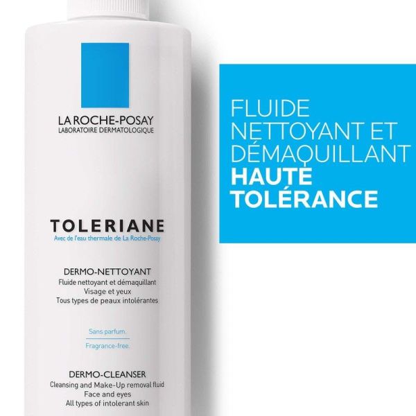 Toleriane Fluide Dermo-nettoyant Démaquillant - 400ml