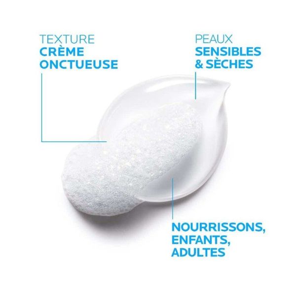 Lipikar Surgras Crème Lavante Anti-Dessèchement - 750ml