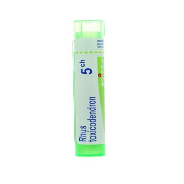 Boiron Rhus toxicodendron granules homéopathiques - 5 CH