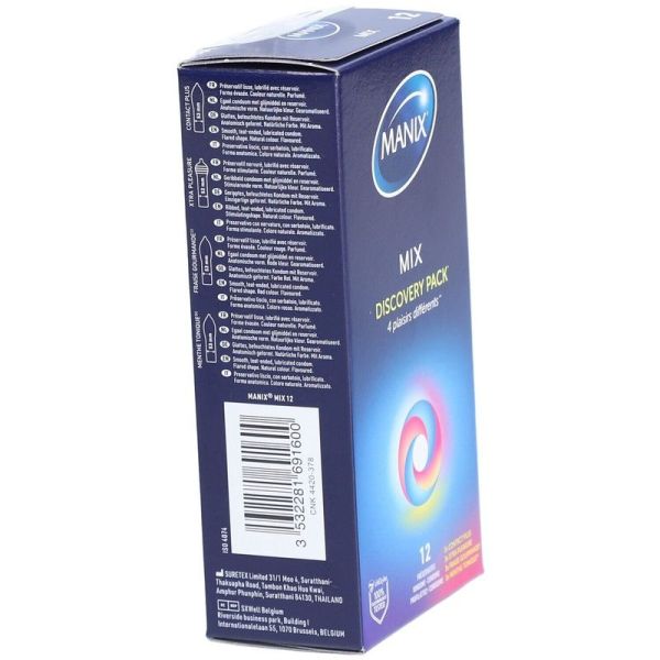 Mix Discovery Pack - 12 préservatifs