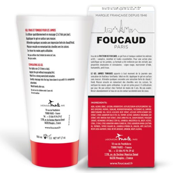Gel Jambes Toniques - 150 ml