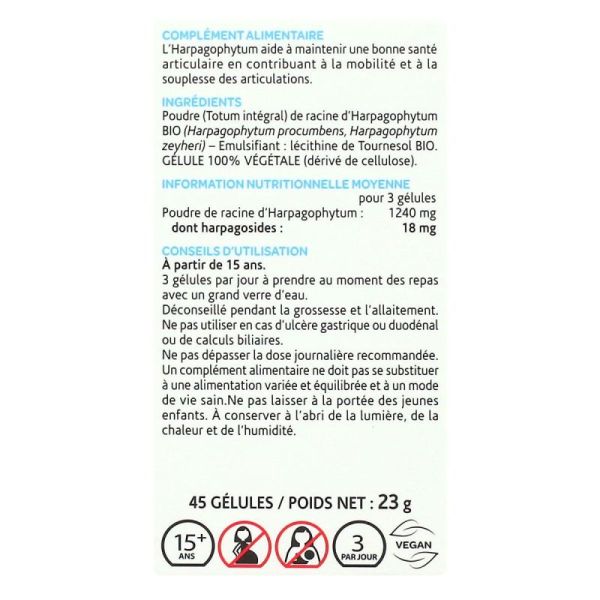 Harpagophytum Bio - 80 comprimés