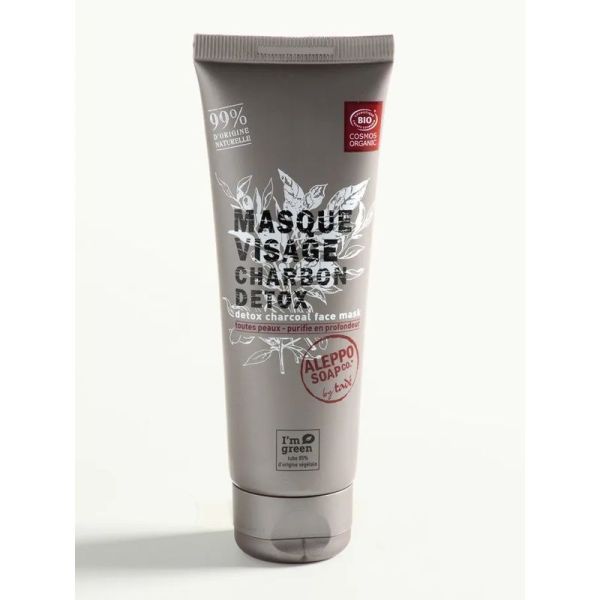 Masque visage detox Charbon végétal - 70ML