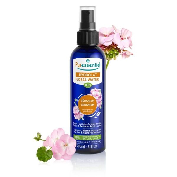 Hydrolats Hydrolat de Géranium BIO - 200 ml