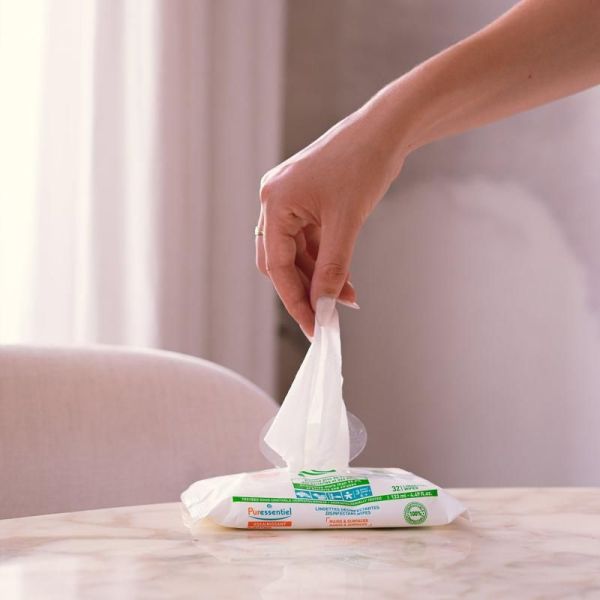 Assainissant Lingettes Désinfectantes - 32 lingettes