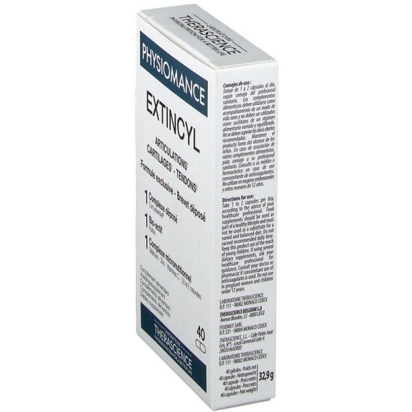 Extincyl Caps - 40 gélules