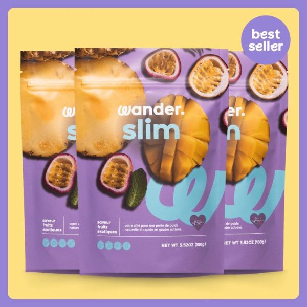 wander slim - Fruits Exotiques - 1 sachet