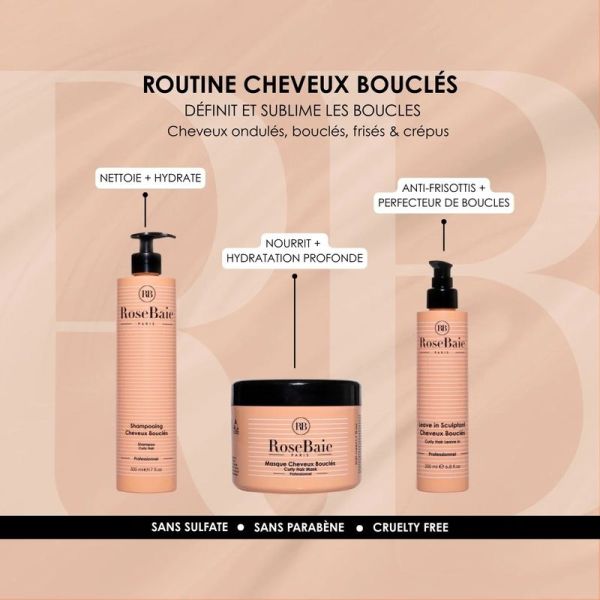 Crème sculptant boucle x huile d'avocat - 200 ml