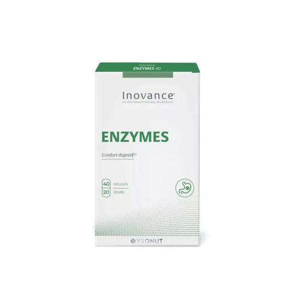 Enzymes confort digestif - 40 gélules
