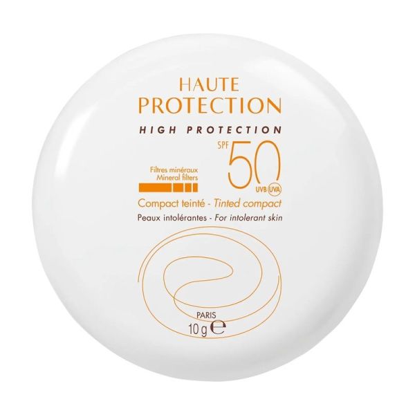 Haute protection Compact teinté Doré SPF 50