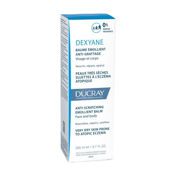 Dexyane Baume émollient anti-grattage - 200ml
