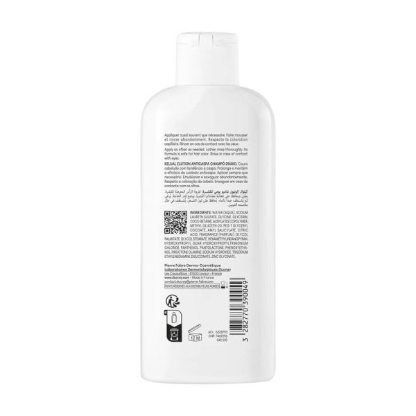 Kelual Elution Shampooing quotidien anti-pelliculaire - 200 ml