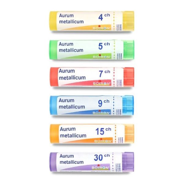 Boiron Aurum metallicum granules - 9 CH