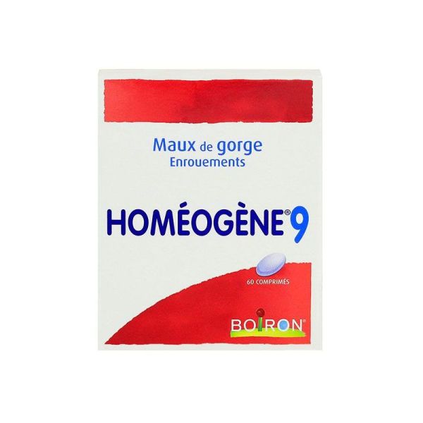 HOMÉOGÈNE 9, comprimé