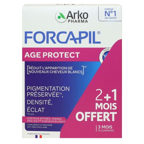 Forcapil® Age Protect comprimé - 90 comprimés