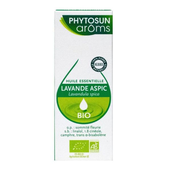 Phytosun Arôms huile essentielle Lavande aspic bio - 10 ml