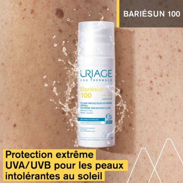 Fluides BARIÉSUN 100 - Fluide Protecteur Extrême SPF50+ - 50 mL