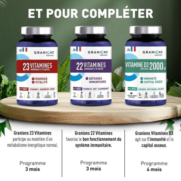 23 Vitamines Minéraux et Plantes - 90 comprimés