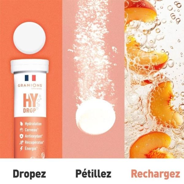 Hydrop Hydratation Électrolytes - Fraise - 20 comprimés