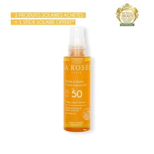 Huile solaire SPF 50 - 150 mL